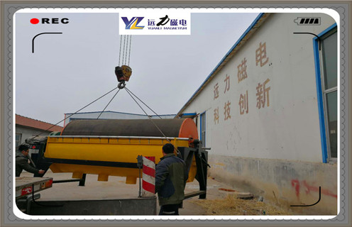 磁選機(jī)，經(jīng)過(guò)磁選機(jī)的處理，礦石精度得到提高_(dá)經(jīng)過(guò)磁選機(jī)的處理，礦石精度得到提高磁場(chǎng)一般為多少_磁塊如何排列